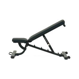 Flat, Incline, Decline Workout Bench with 3-month Centr Membership - Black