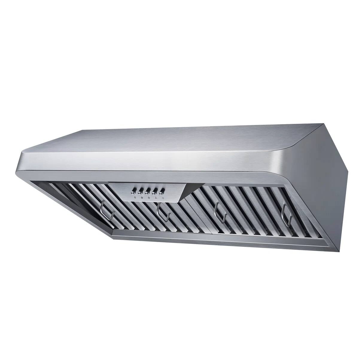 Back. Winflo - Winflo 30 inch Ducted 330-CFM Stainless steel Under Cabinet Range Hood - Stainless Steel.