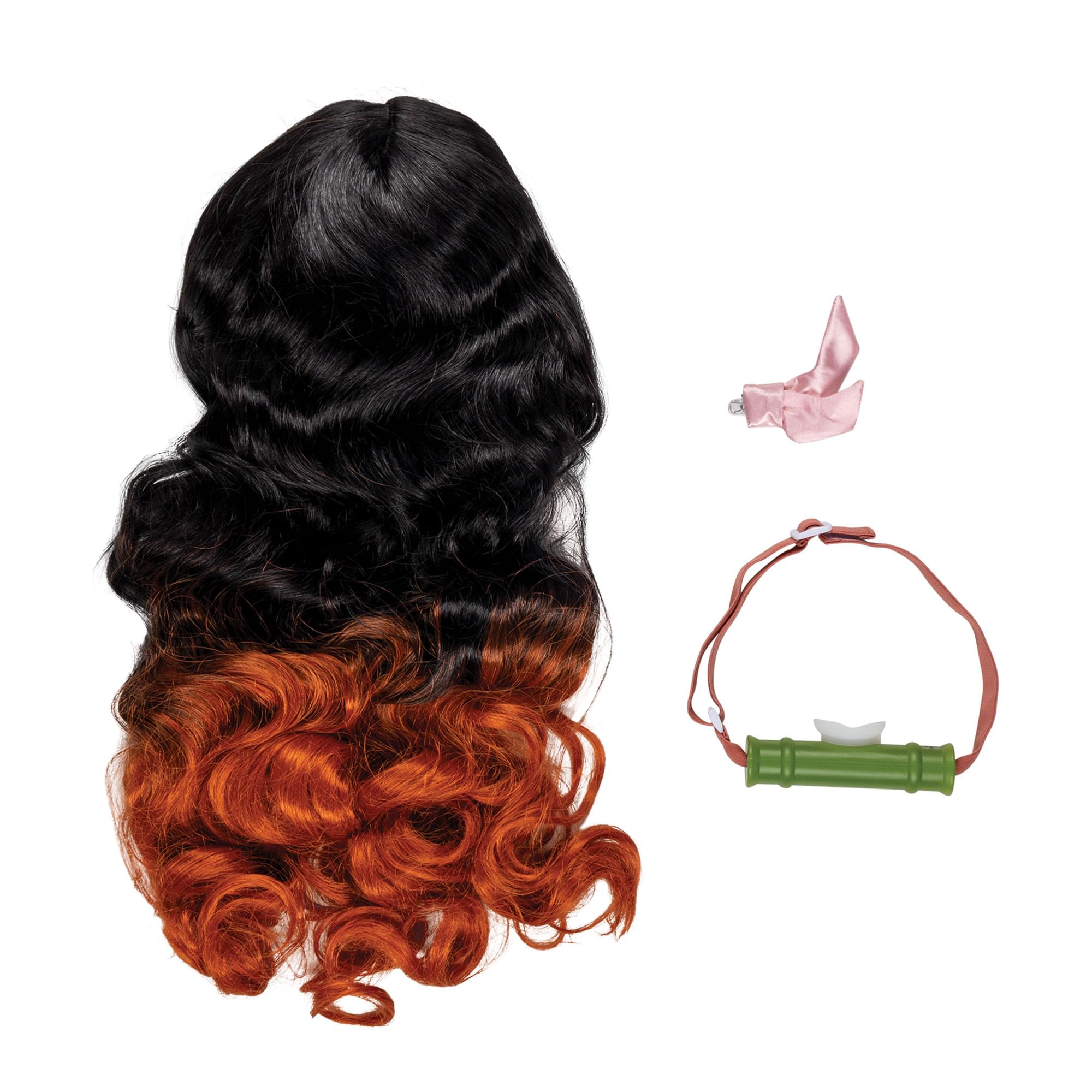 Alt View 1. Disguise - Demon Slayer Nezuko Child Costume Accessory Kit | Pink - Pink.