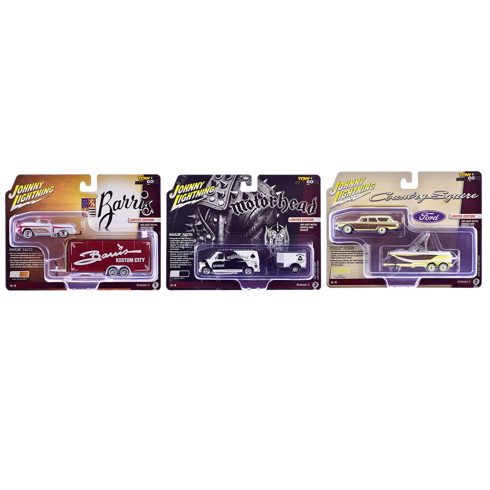 """Tow & Go"" 2026 Release 2 Set of 3 pieces 1/64 Diecast Model Cars by Johnny Lightning" price history on PriceWatchPro