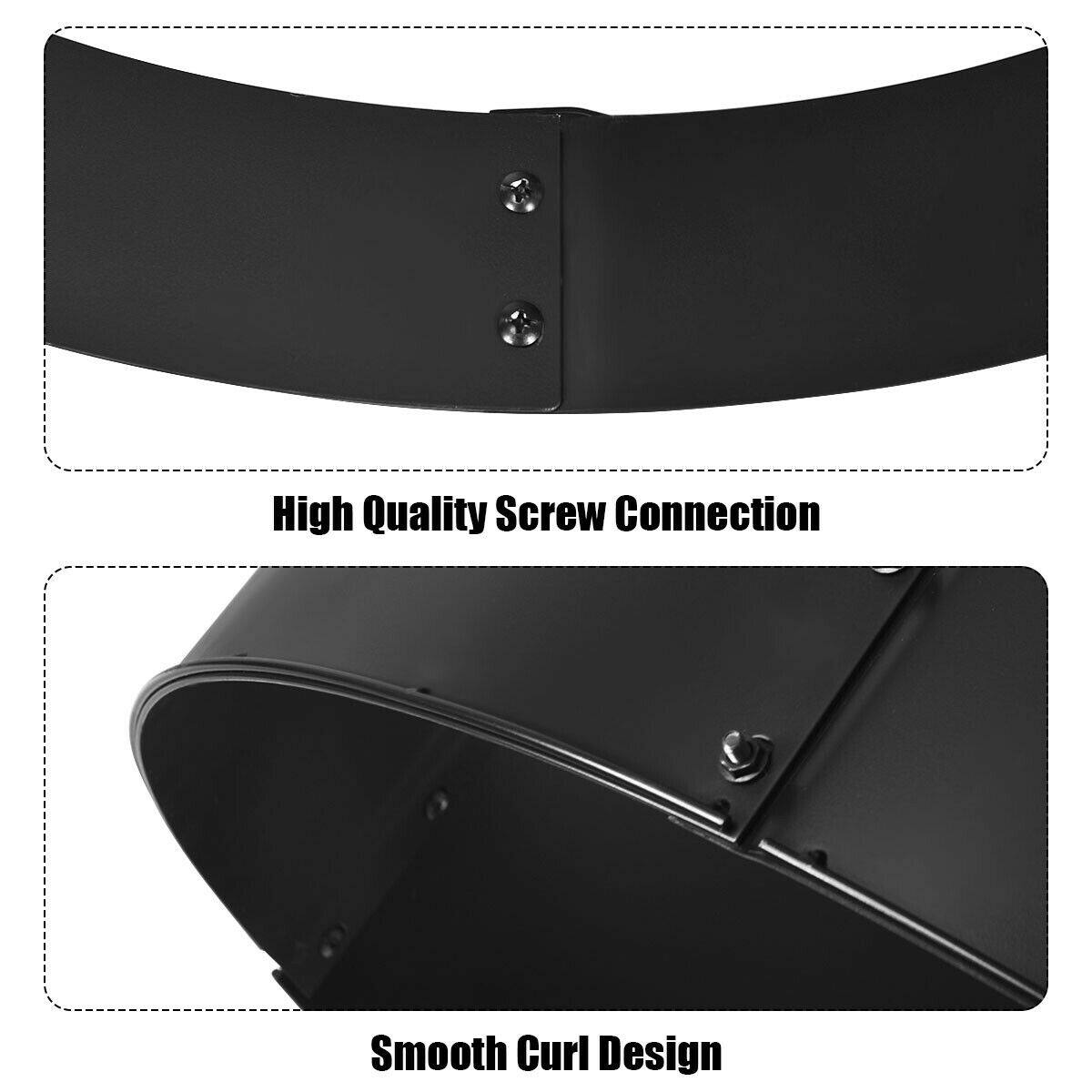 High Quality Screw Connection Smooth Curl Design