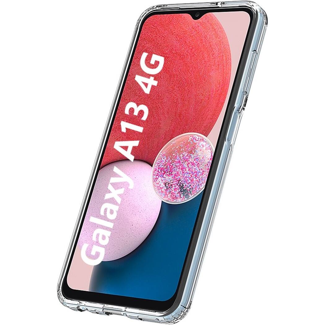 Alt View 12. SaharaCase - Hybrid-Flex Hard Shell Series Case for Samsung Galaxy A13 4G and A13 LTE - Clear.