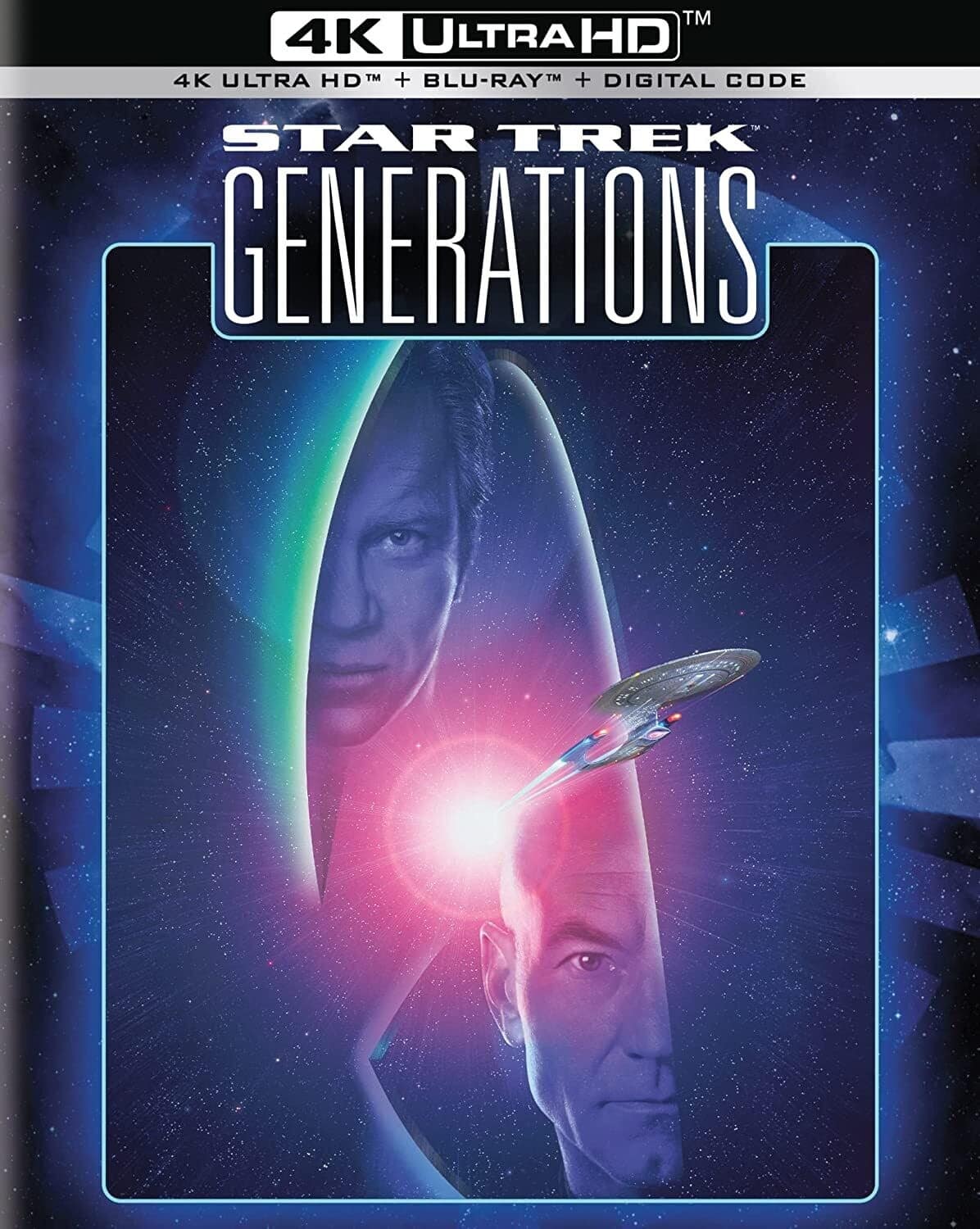 Front. Star Trek VII: Generations   - 4K Blu-Ray.