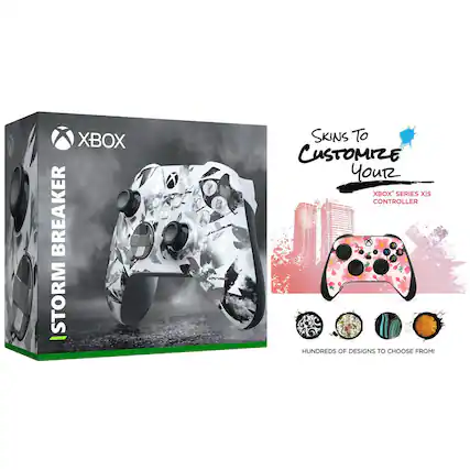 XBOX BREAKER STORM N SKINS To CUSTOMIZE YOUR XBOX SERIES XIS CONTROLLER X HUNDREDS OF DESIGNS TO CHOOSE FROM!