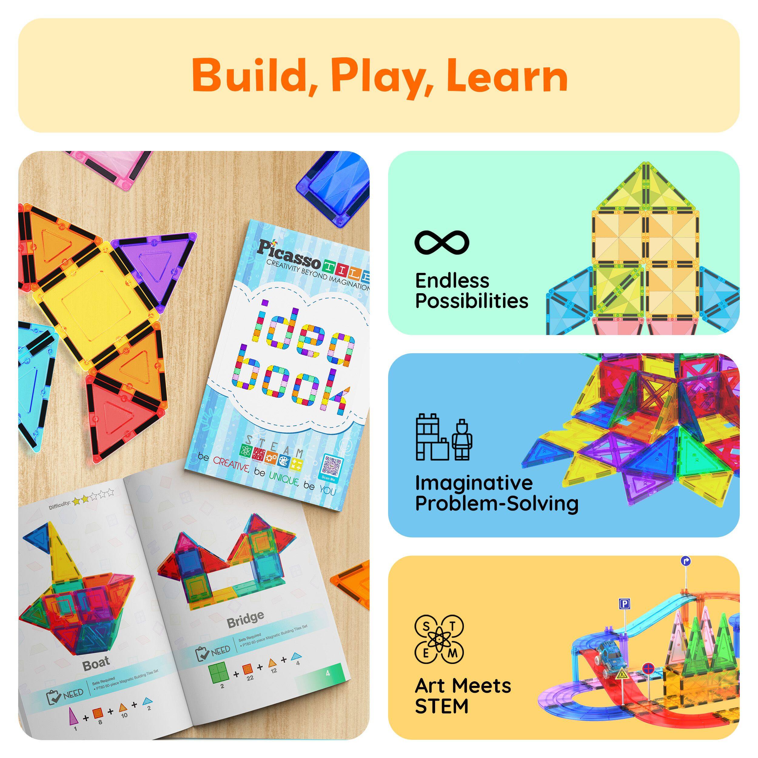 Build, Play, Learn

Picasso CREATIVITY BEYOND IMAGINATION

Endless Possibilities

Idea Book

Imaginative Problem-Solving

Boat

Bridge

Art Meets STEM