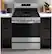 Alt View 5. GE Profile - 5.3 Cu. Ft. Smart Freestanding Gas Convection Range with Steam Clean, No Preheat Air Fry and EasyWash Oven Tray - Stainless Steel.