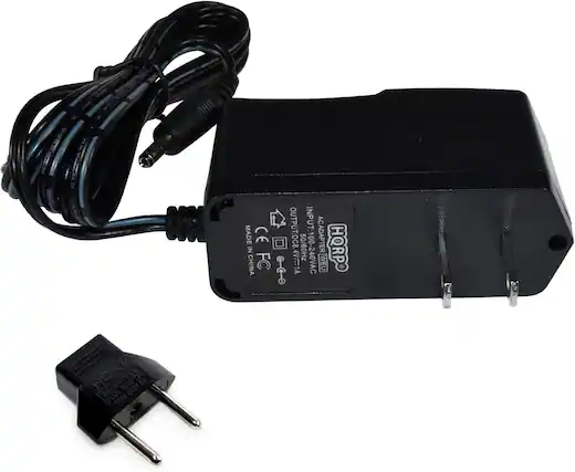 INPUT: 1 AC MADE CE OUTPUT: DC8.4V=1A 100 ADAPTER IN 50/60Hz 100-240VAC HORPO CHINA FC
At WEU 12 HORE E US- EU-1 ADAPTER 250V BA PLUG PL 125V 125V250V