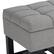 Alt View 13. Simpli Home - Saxon 44 inch Wide Traditional Rectangle Storage Ottoman Bench - Dove Gray.