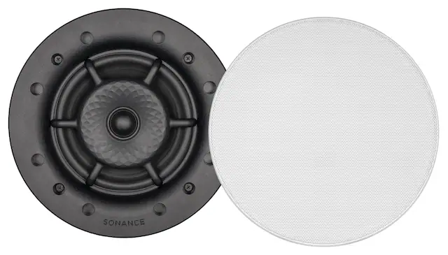 Front. Sonance - VXXT6R SST SINGLE SPEAKER - Visual Experiece Extreme 6-1/2" Single Stereo 2-Way Indoor/Outdoor In Ceiling Speaker (Each) - Paintable White.