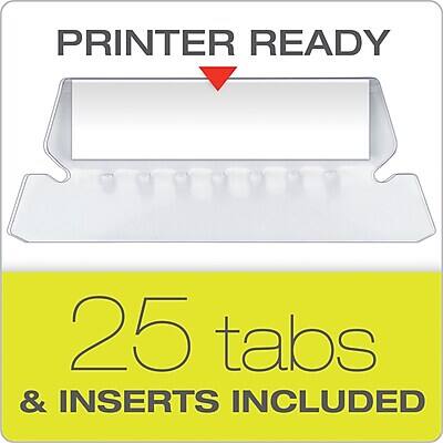PRINTER READY

25 tabs & INSERTS INCLUDED