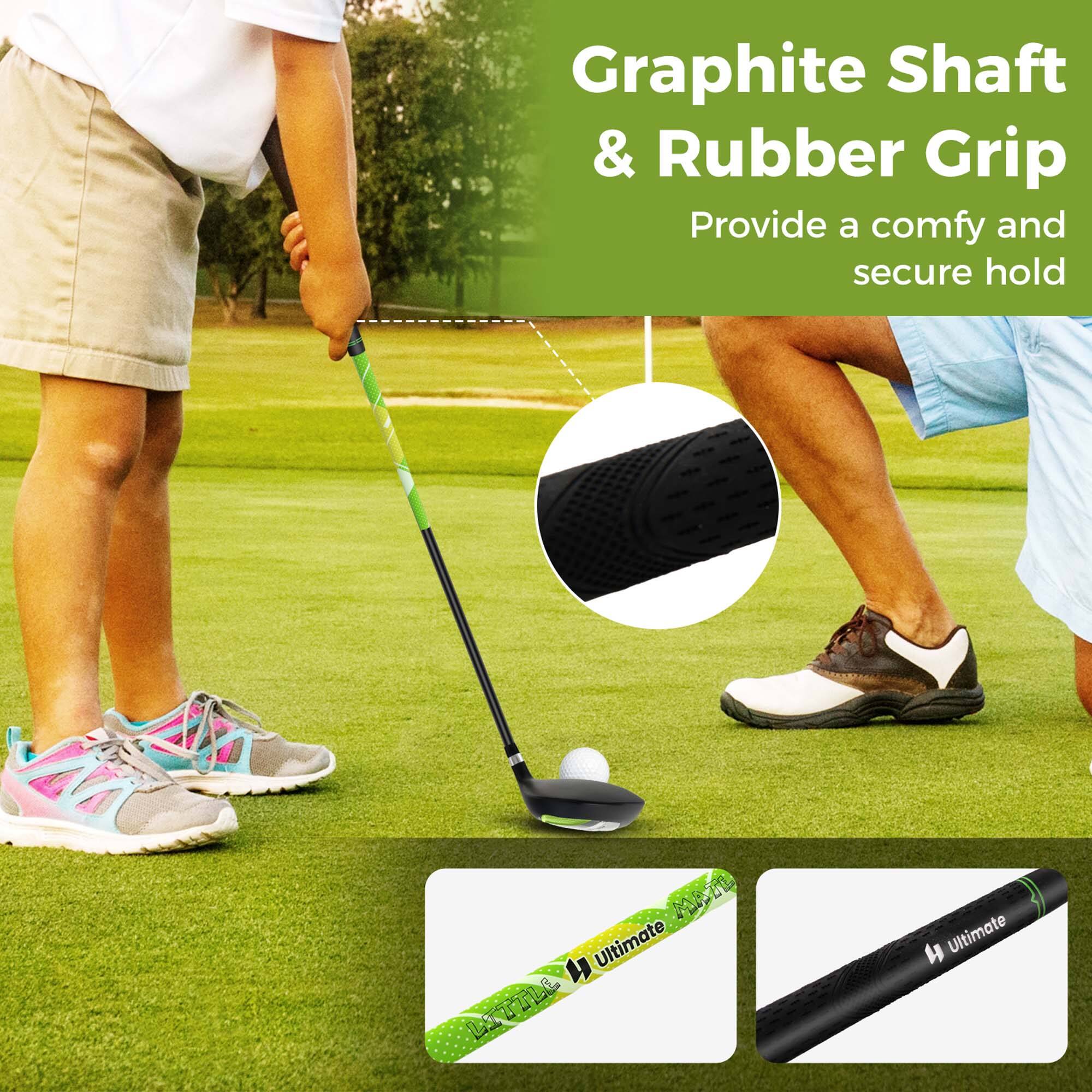 Graphite Shaft & Rubber Grip  
Provide a comfy and secure hold  

MATL Ultimate  
LITTLE Ultimate
