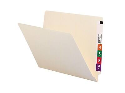 Alt View 1. Smead - Smead End Tab File Folder, Straight Cut, Letter Size, Manila, 100/Box (24100) - Manila.