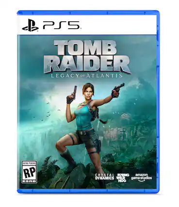 PS5 TOMB RAIDER LEGACY OF ATLANTIS RATING PENDING RP ESRB CRYSTAL DYNAMICS WILD amazon game studios - RP (Rating Pending)
