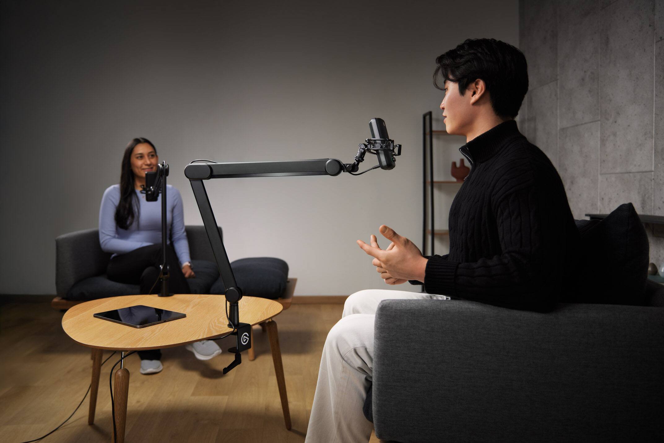 Alt View 8. Elgato - Wave:3 MK.2 – USB Condenser Microphone for Streaming & Podcasting w/Wave FX Processor - Works on PC and Mac.