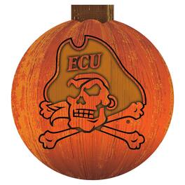 Fan Creations - ECU Pirates 12'' Pumpkin Sign - Orange