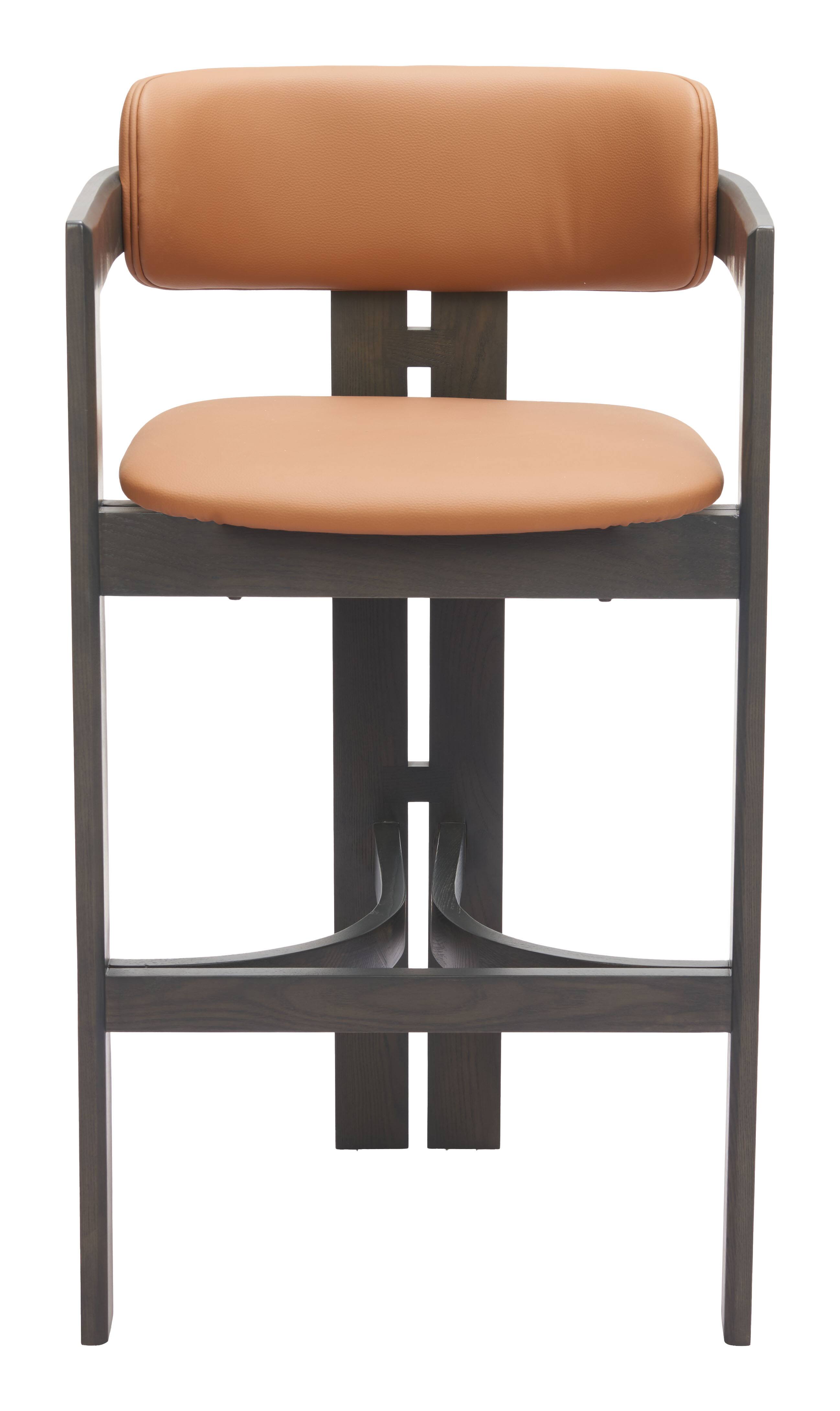 Alt View 1. Hivvago - Shaili Barstool Brown - Brown.