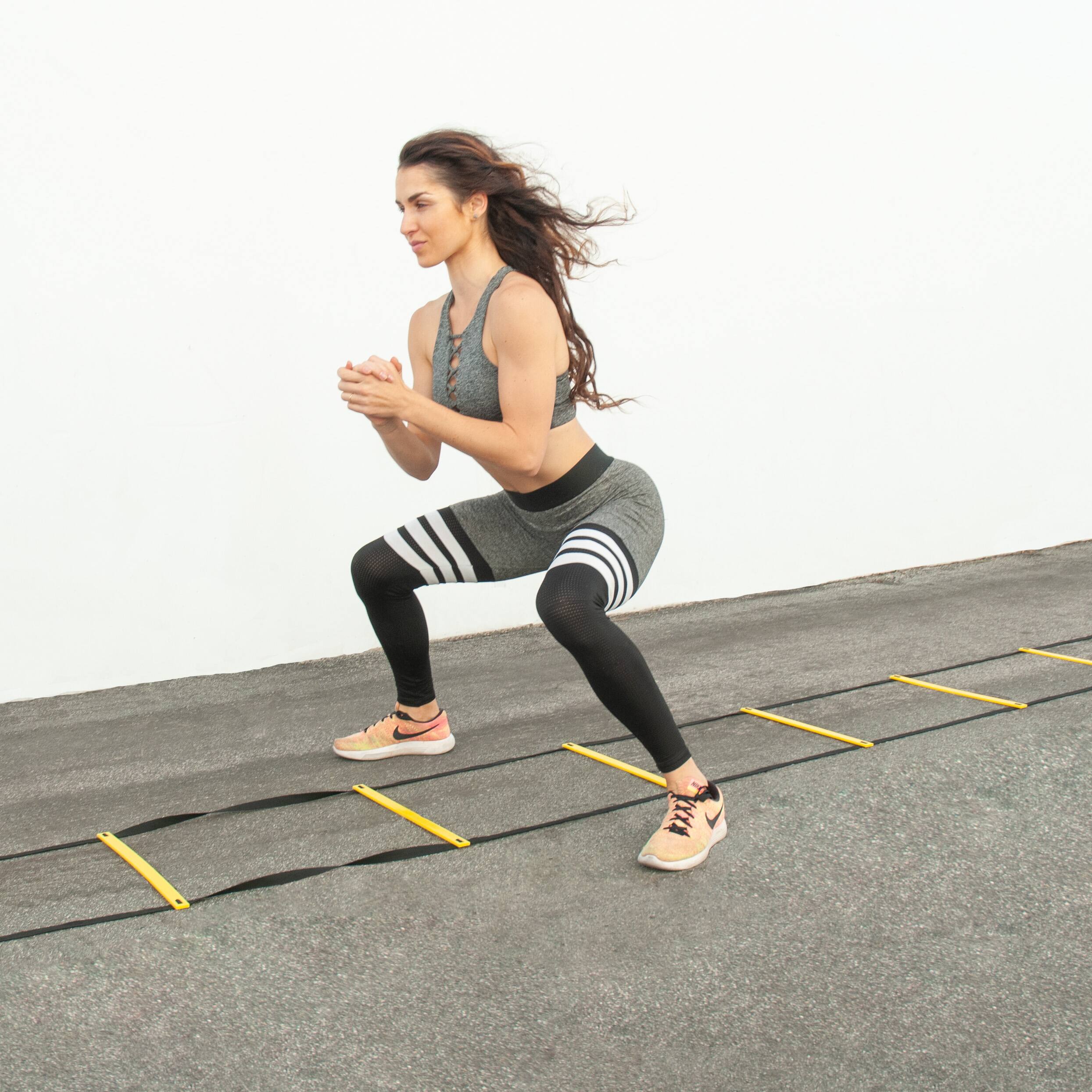 Alt View 2. ProsourceFit - ProsourceFit Speed Agility Ladder - Yellow.