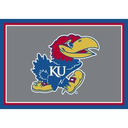 Imperial - Kansas Jayhawks 7'8'' x 10'9'' Spirit Rug - Black