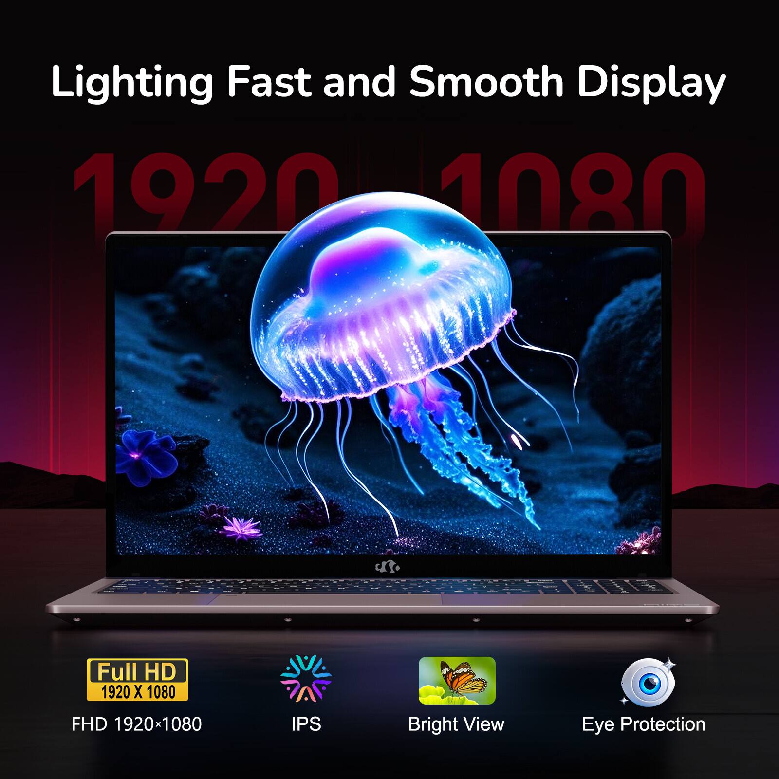 Lighting Fast and Smooth Display

1920 x 1080

Full HD 1920 x 1080

FHD 1920 x 1080

IPS

Bright View

Eye Protection