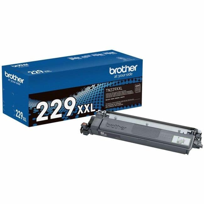 Brother - Genuine TN229XXLBK Super High-yield Toner Cartridge - Laser - Super High Yield - 4,500 Pages - 1 - Black