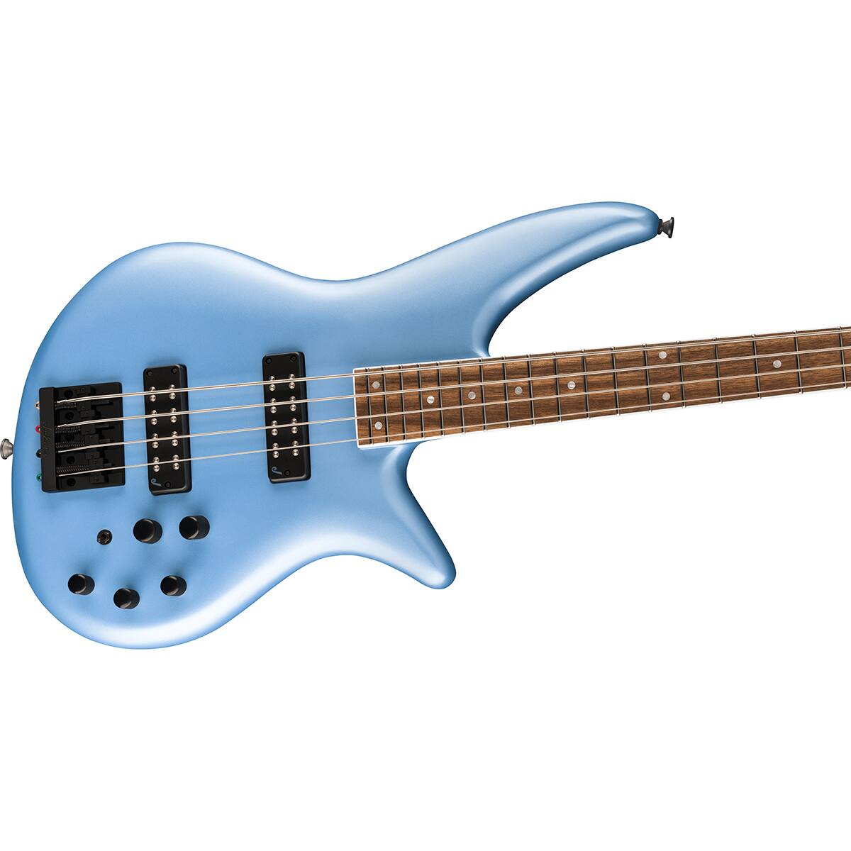 Alt View 3. Jackson - Jackson X Series Spectra Bass SBX IV Bass Guitar - Matte Blue Frost.