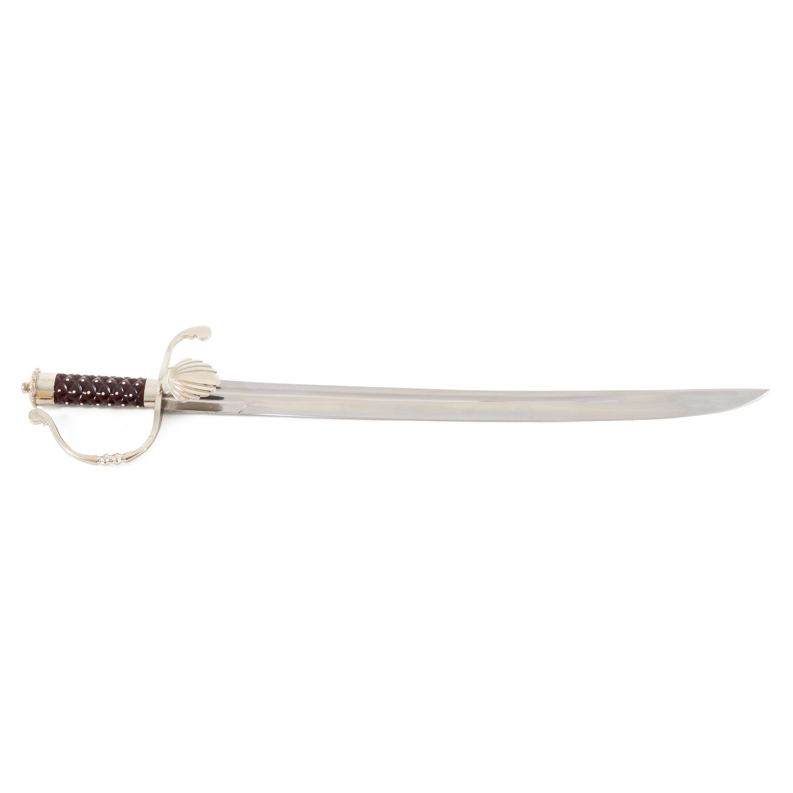 Alt View 10. Cold Steel - Cold Steel 88CLQ 24-Inch Modern Tactical Hunting Sword with Leather Scabbard - Black.