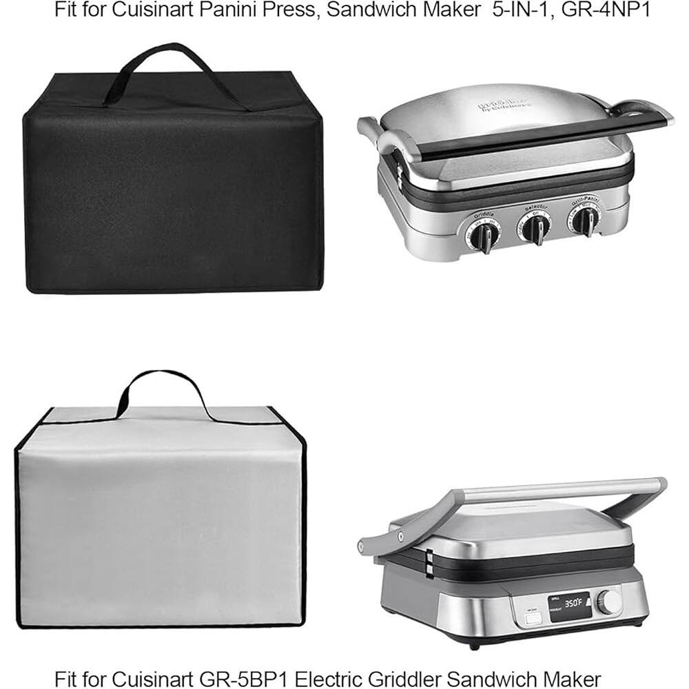 Fit for Cuisinart Panini Press, Sandwich Maker 5-IN-1, GR-4NP1  
Fit for Cuisinart GR-5BP1 Electric Griddler Sandwich Maker