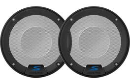 KTE-S50G, 5.25" Speaker Grilles for Alpine S-S50 - Black