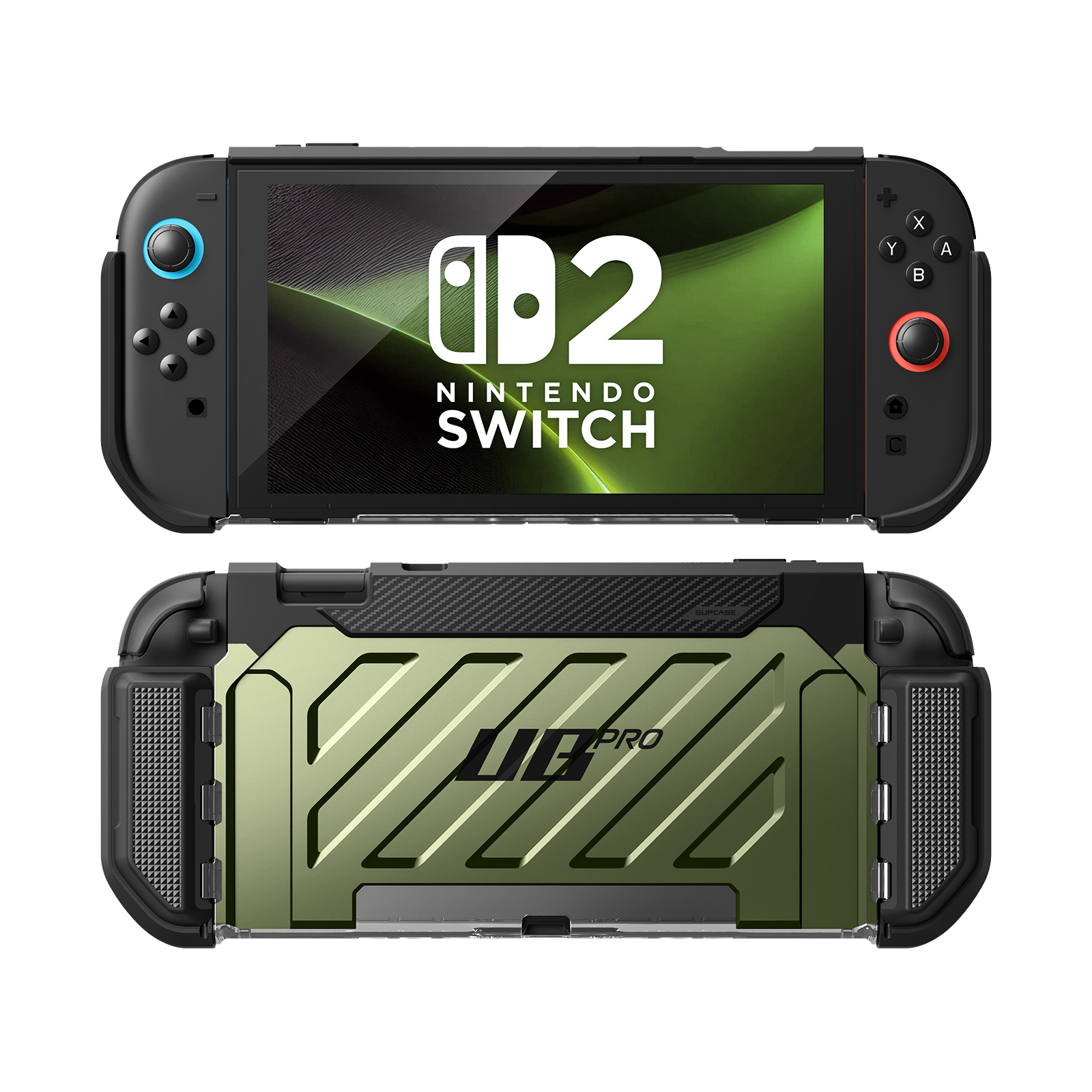 SUPCASE Nintendo Switch 2 Unicorn Beetle PRO Gaming Case Black