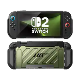 SUPCASE - Nintendo Switch 2 Unicorn Beetle PRO Gaming Case - Dark Green