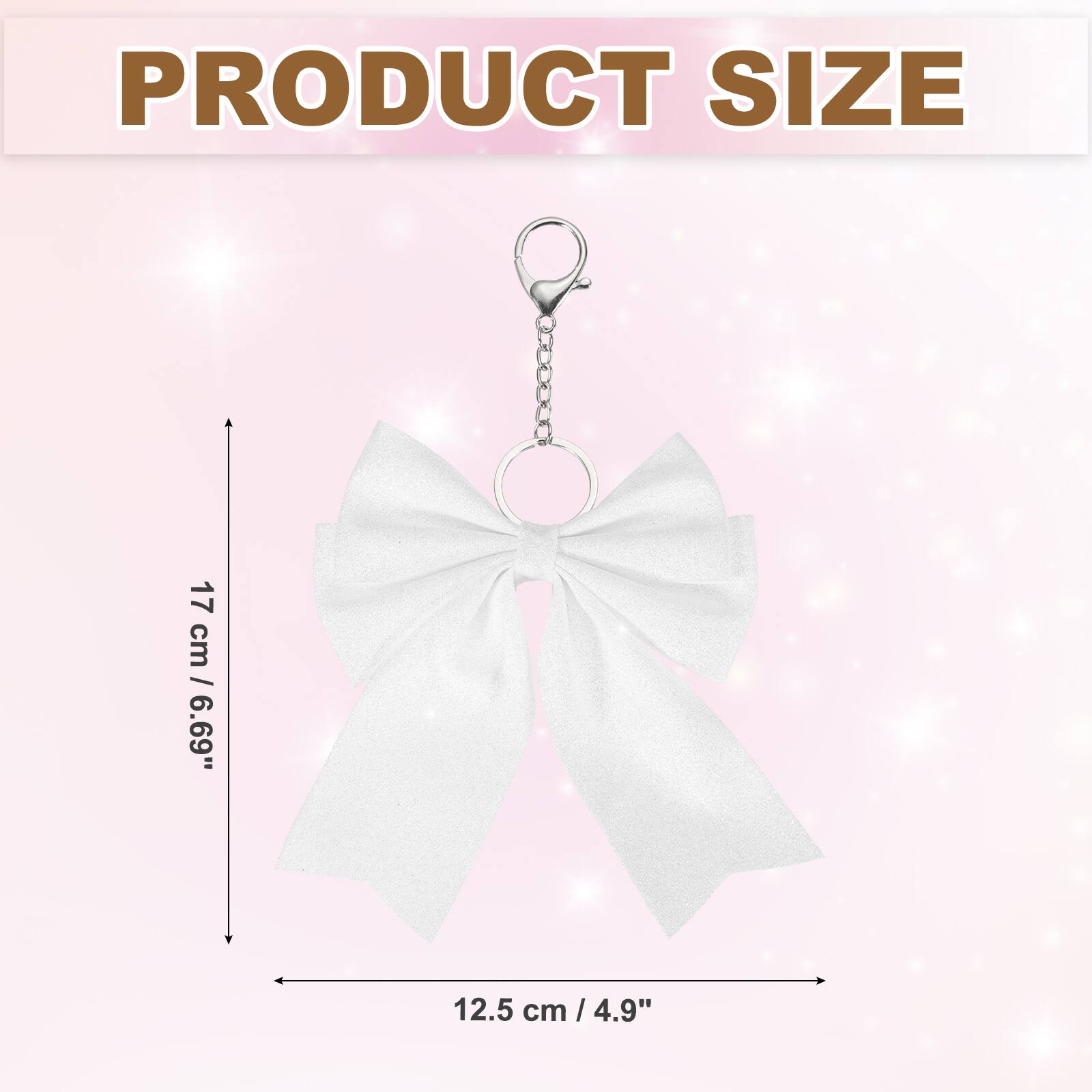 PRODUCT SIZE  
17 cm / 6.69"  
12.5 cm / 4.9"