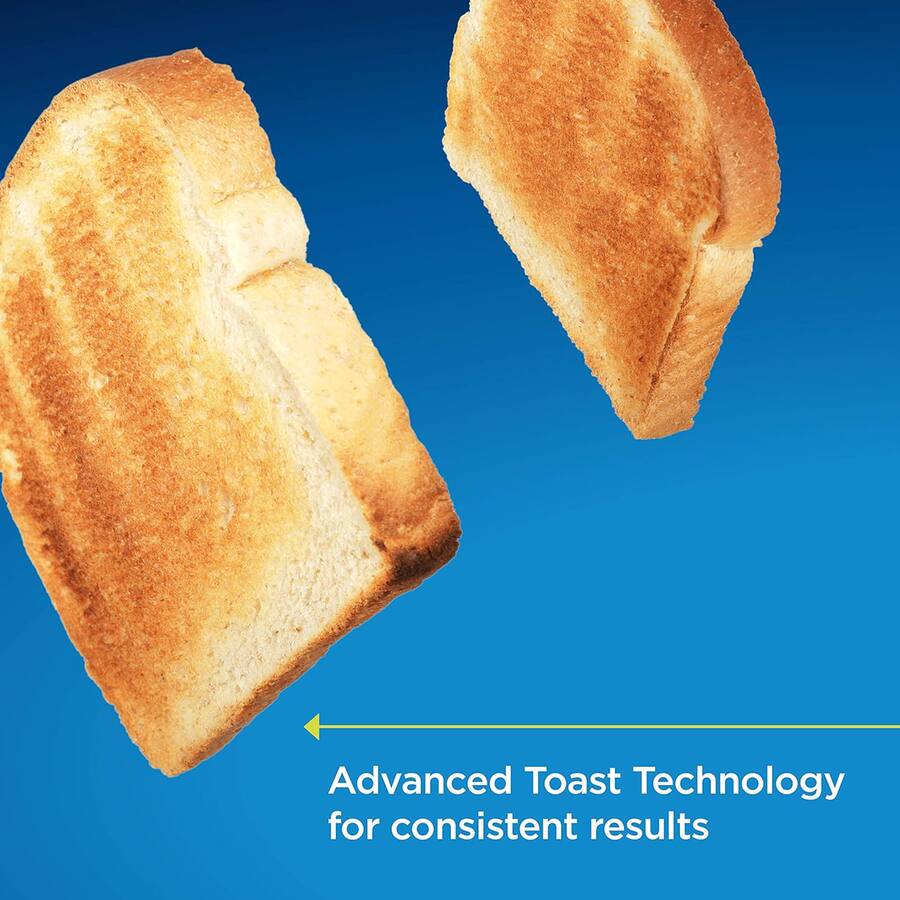 Oster 2 Slice Extra Wide Slot Stainless Steel Toaster with Advanced ...