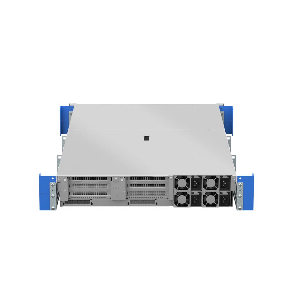 Alt View 5. RackSolutions - RackSolutions 2U Raven 180-A Rail for HPE - Black.