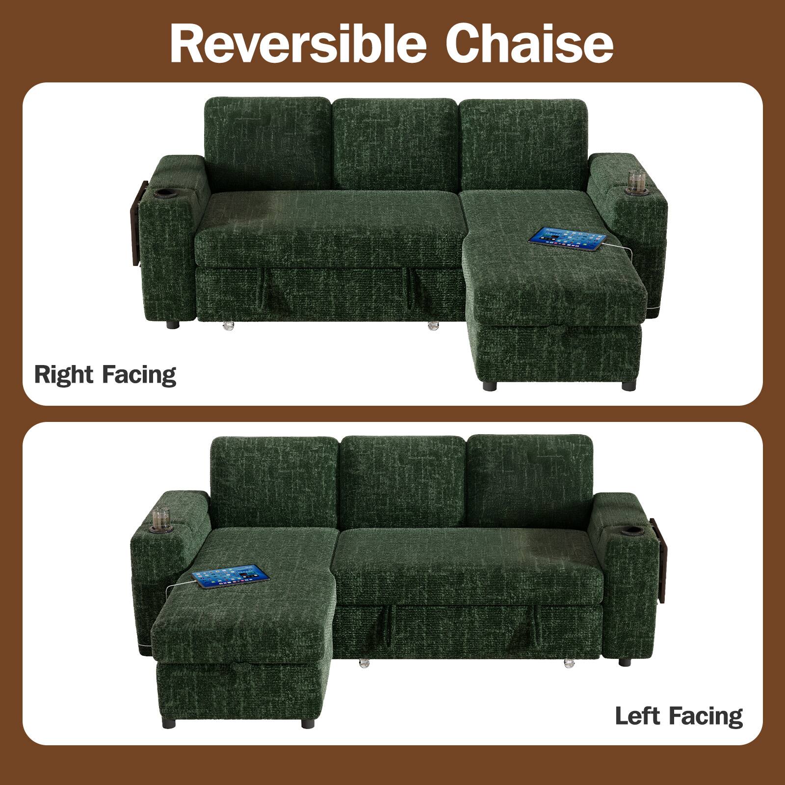 Reversible Chaise

Right Facing

Left Facing