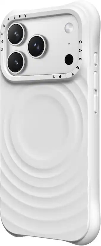 CASETiFY Apple iPhone 17 Pro Ripple Case White CTF-34739842 CASETiFY Apple iPhone 17 Pro Ripple Case White CTF-34739842