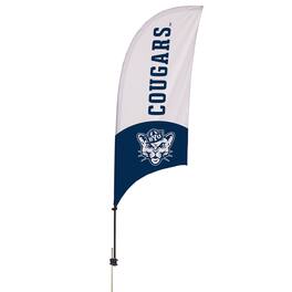 Victory Corps - BYU Cougars 7.5' Two-Tone Razor Feather Stake Flag - Multicolor