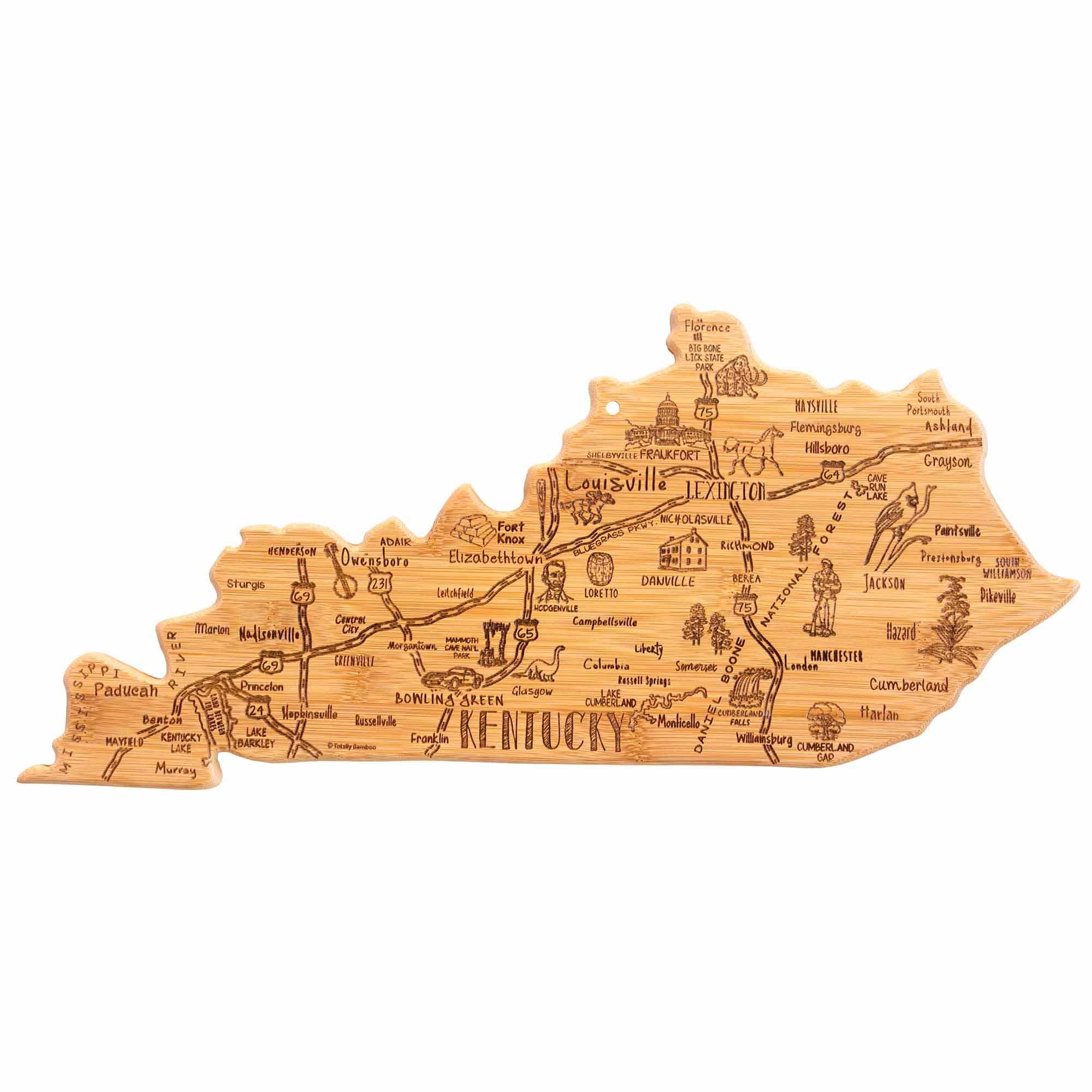 "Totally Bamboo - Destination Kentucky Cutting Board, 18"" x 8-1/2""" price history on PriceWatchPro