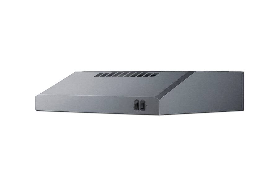 Front. Summit Appliance - 20-Inch Under Cabinet Convertible Range Hood - Silver.