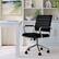 Alt View 11. Martha Stewart - Piper Ribbed Faux Leather Office Chair - Black Faux Leather/Polished Nickel.