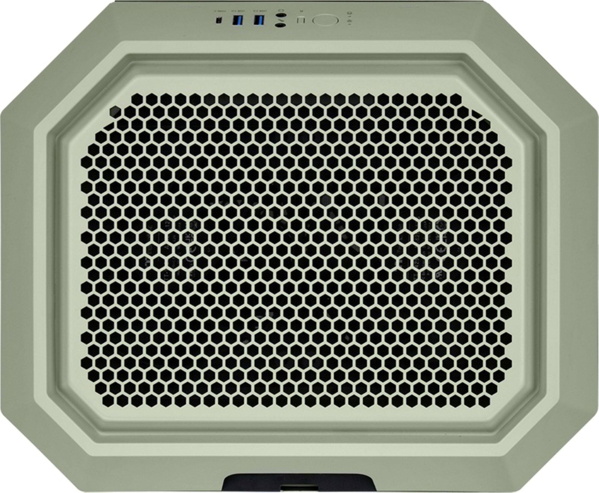 Alt View 19. Thermaltake - The Tower 300 Micro ATX PC Case - Matcha Green.