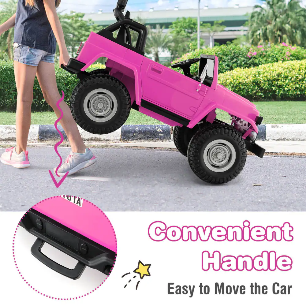 Convenient Handle  
Easy to Move the Car
