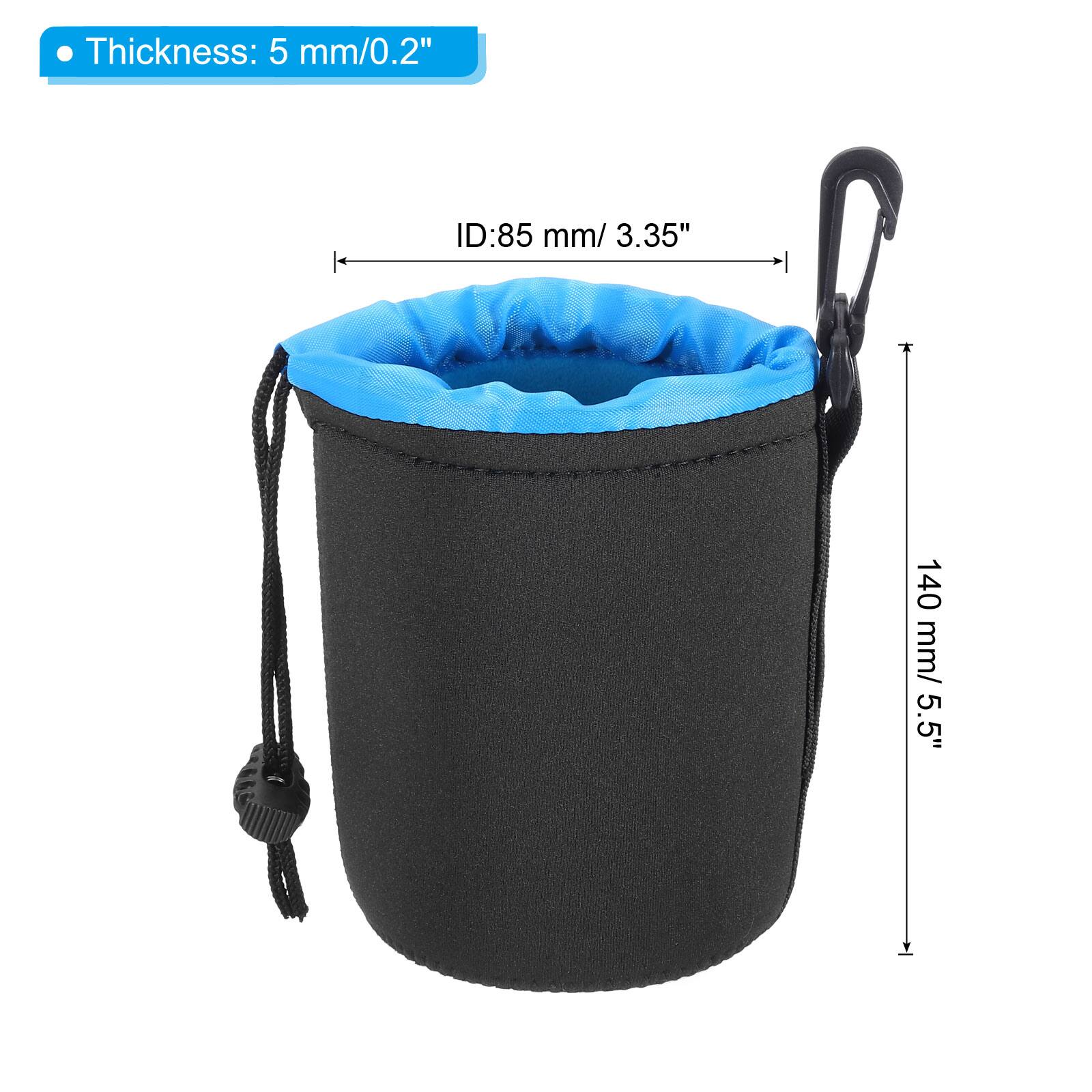 Thickness: 5 mm/0.2"  
ID: 85 mm/3.35"  
Height: 140 mm/5.5"