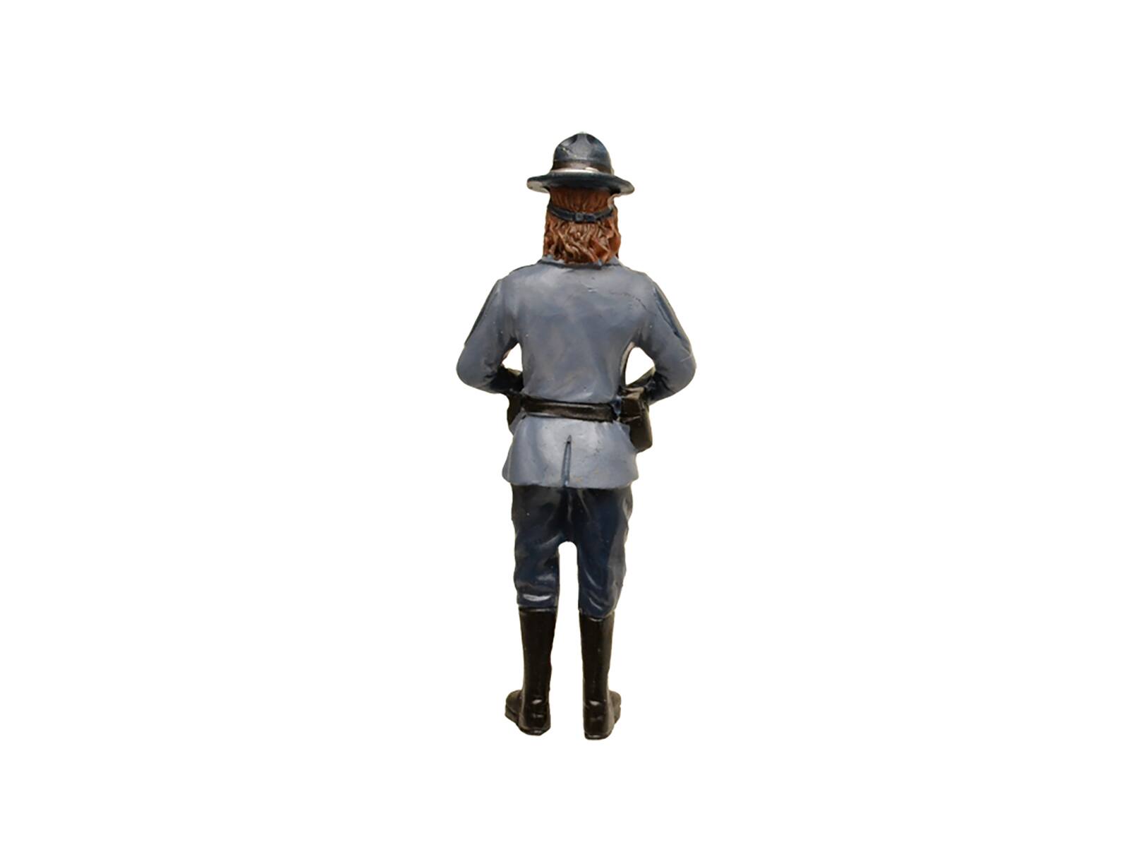 Alt View 2. American Diorama - State Trooper Sharon Figure For 1:18 Diecast Model Cars by American Diorama.