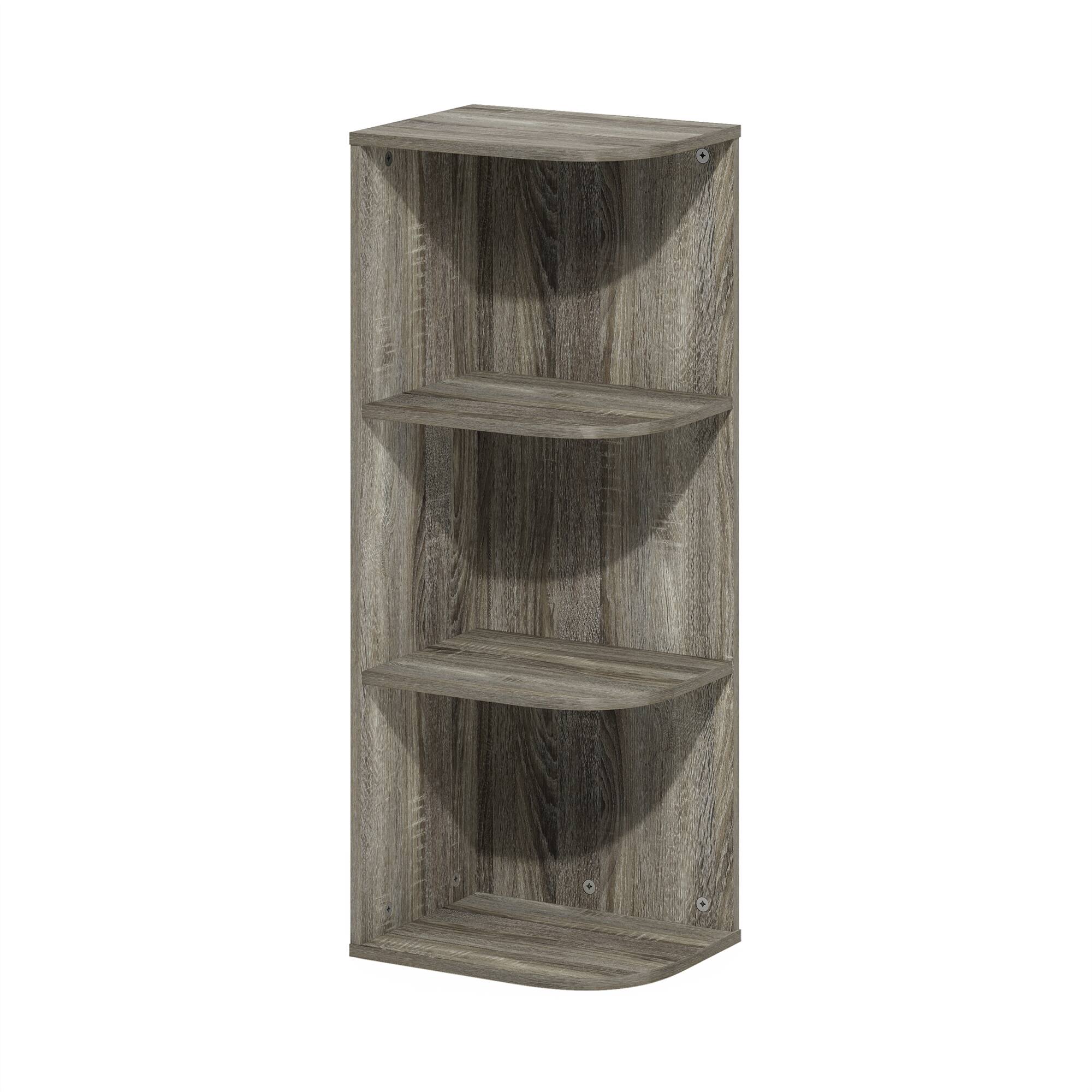 Front. Furinno - Pelli Cubic Storage Cabinet, Bookcase, Bookshelf, 8-Cube - Espresso.