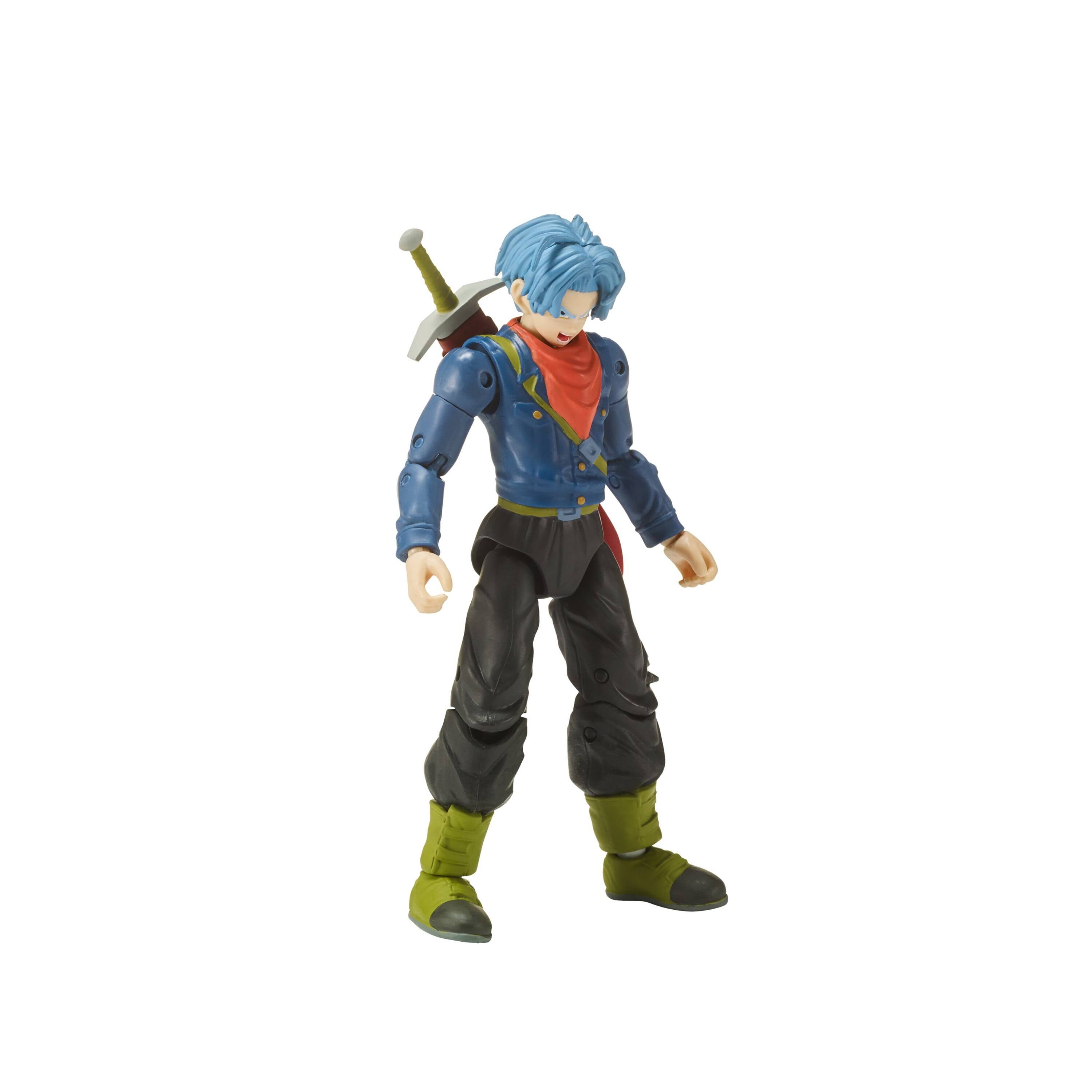 Left. Bandai - Bandai America - DragonBall Super Dragon Stars Future Trunks 6.5" Action Figure  - COLLECTABLES - Multicolor.