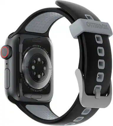 The text on the image reads "OTTERBOX SERIES 6 WATCH 40MM ALUMINIUM LTE GERAMIC GPS CASE GLASS X-NOI."