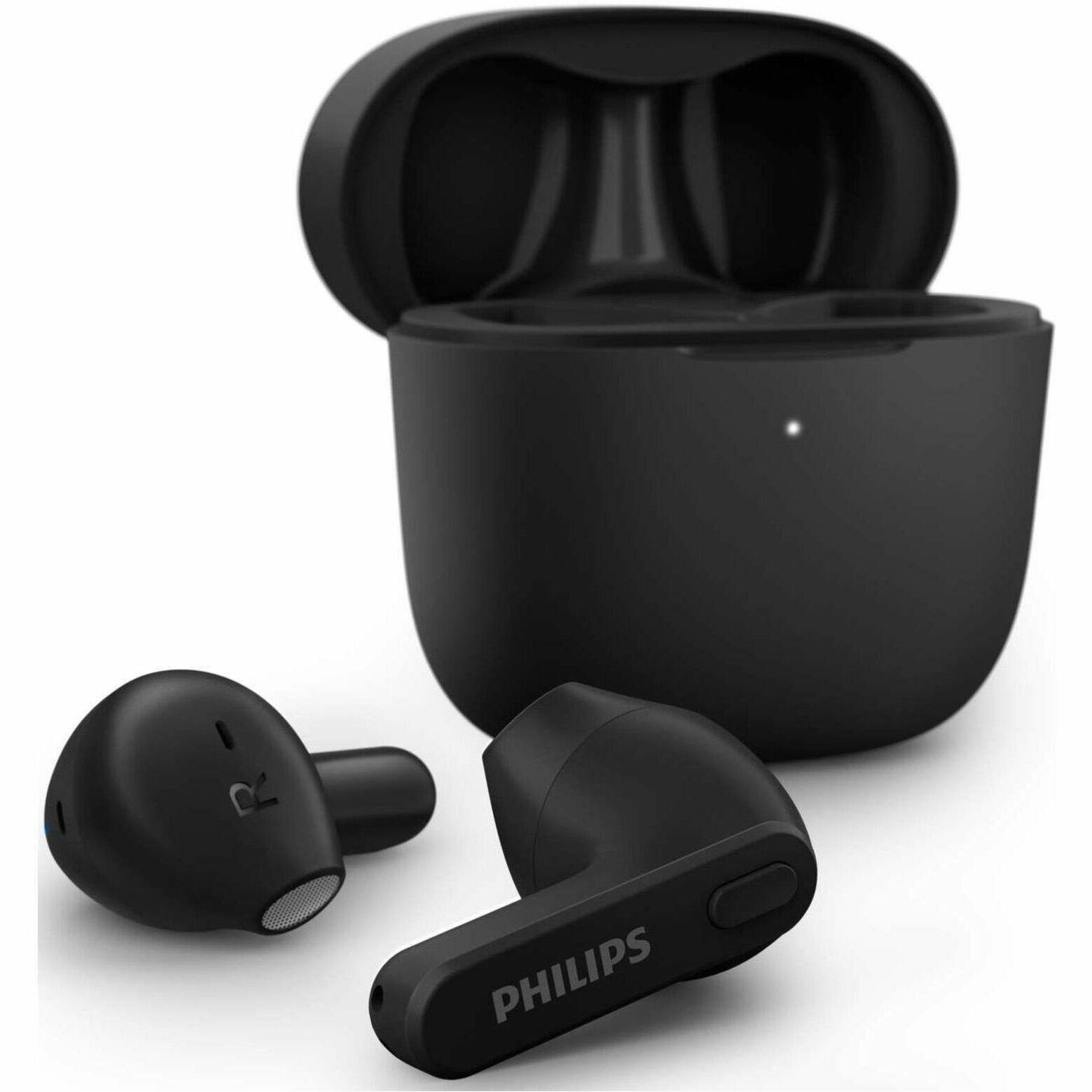 Alt View 21. Philips - TAT2236BK True Wireless Earbuds - Black.