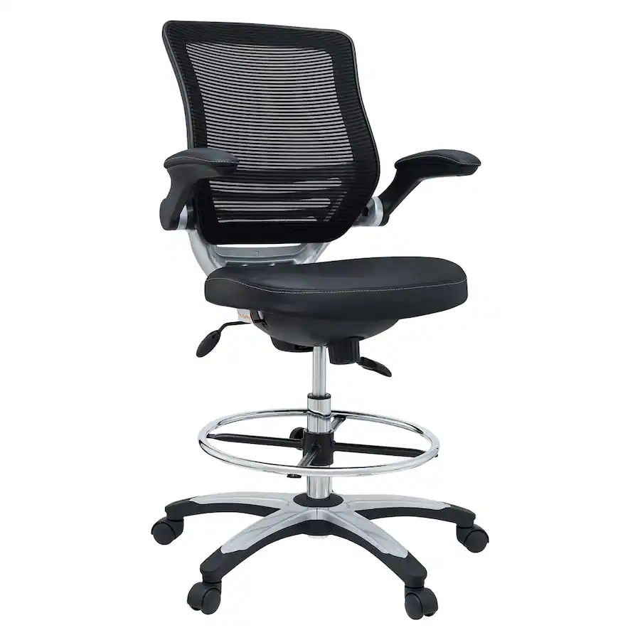 Modway Chair Assembly Edge Drafting Chair by Modway Black EEI-211 - Best Buy
