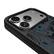 Alt View 2. Keyscaper - Carolina Panthers Paisley iPhone Magnetic Bump Case - 16 Pro Max - Black.