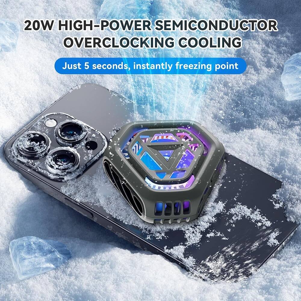20W HIGH-POWER SEMICONDUCTOR OVERCLOCKING COOLING  
Just 5 seconds, instantly freezing point